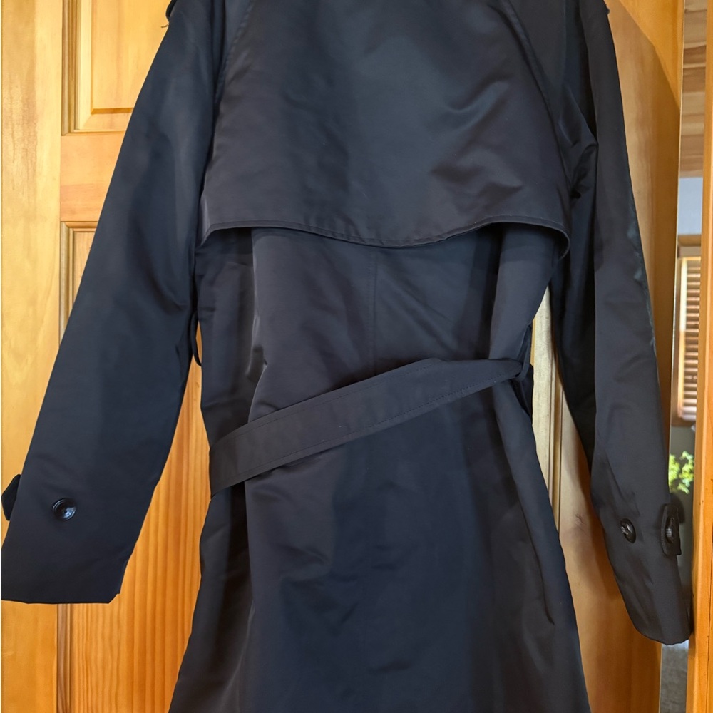 Hunter, navy, Belted Coat tag shows XS fits more like a medium NWT! - Picture 13 of 15